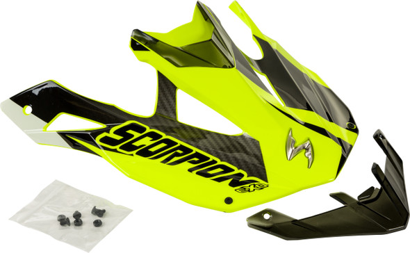 Scorpion Exo Vx-35 Peak Visor Krush Yellow 35-01-81