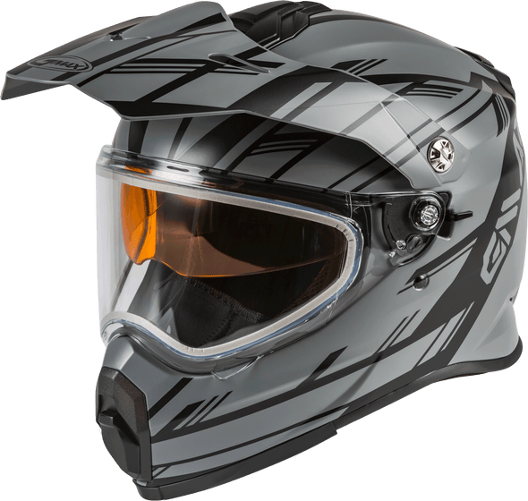 Gmax At-21S Adventure Epic Snow Helmet Matte Grey/Black Sm G2211504