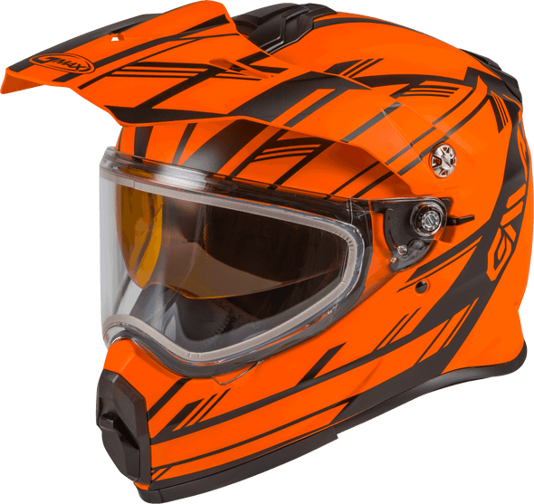 Gmax At-21S Adventure Epic Snow Helmet Matte Neon Orng/Blk Sm G2211144
