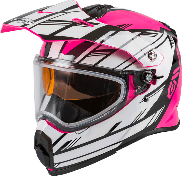 Gmax At-21S Adventure Epic Snow Helmet Pink/White/Black Xl G2211407