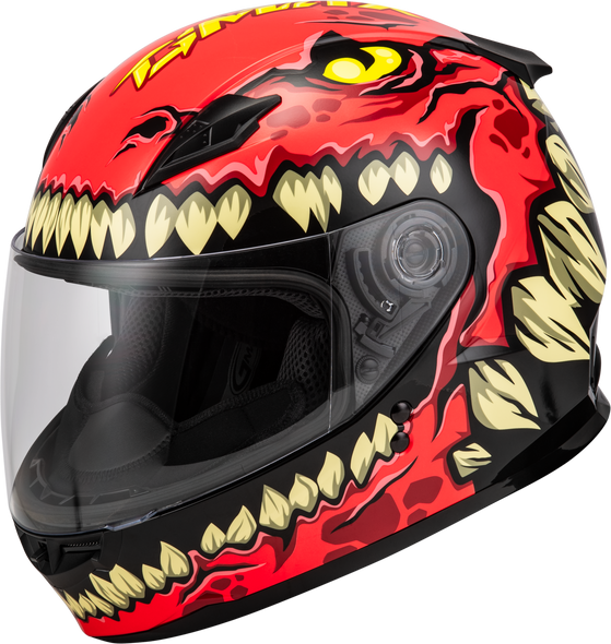 Gmax Youth Gm-49Y Drax Helmet Red Ym F1499371