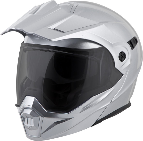 Scorpion Exo Exo-At950 Modular Helmet Hypersilver 2X 95-0457