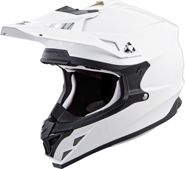 Scorpion Exo Vx-35 Off-Road Helmet Gloss White Sm 35-0013