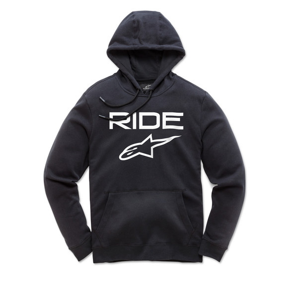 Alpinestars Ride 2.0 Fleece Black/White Lg 1119-51000-1020-L