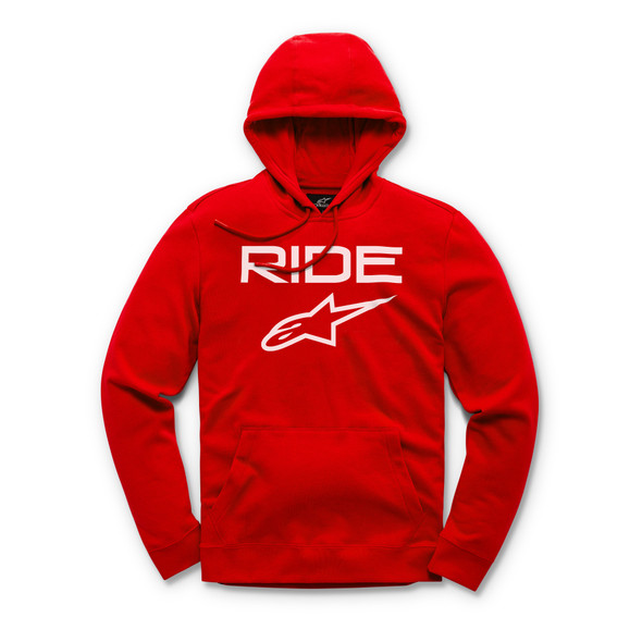 Alpinestars Ride 2.0 Fleece Red/White Lg 1119-51000-3020-L