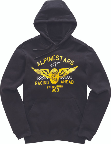 Alpinestars Wings Fleece Hoodie Black Sm Black S 1017-52012-10-Sm