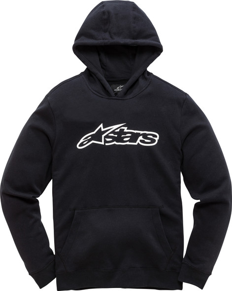 Alpinestars Youth Blaze Fleece Pullover Black/White Xs 3038-51000-1020-Xs