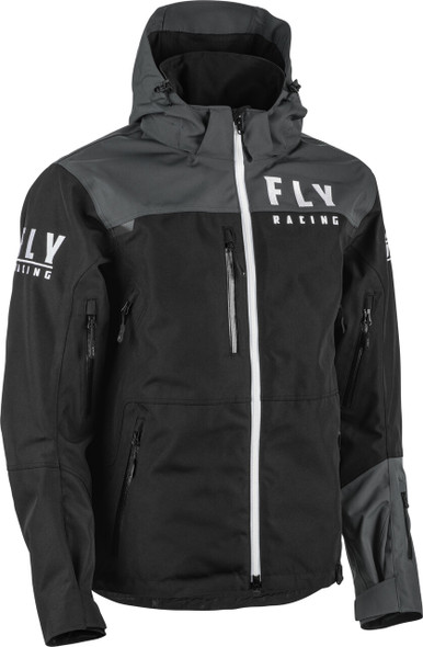 Fly Racing Carbon Jacket Black/Grey Md 470-4130M