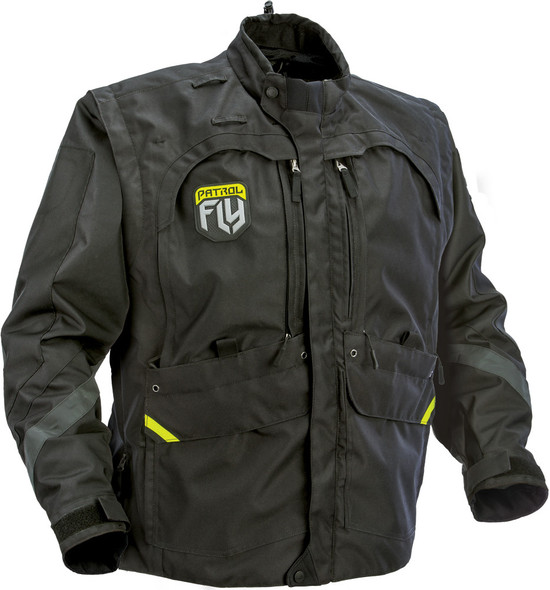 Fly Racing Patrol Jacket Black 2X 370-6802X