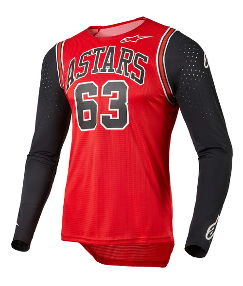 Alpinestars Techstar Acumen Le Jersey Red/Black/White Xl 3767323-312-Xl