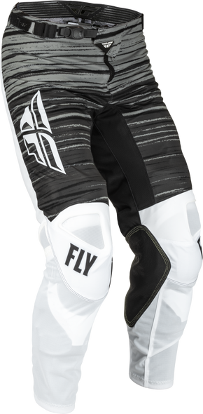 Fly Racing Kinetic Mesh Pants White/Black/Grey Sz 40 376-32640