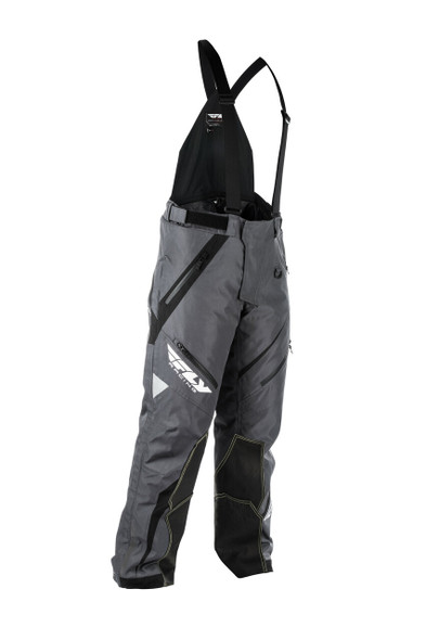 Fly Racing Snx Pro Snow Bike Pants Black/Grey Lg 470-2088L
