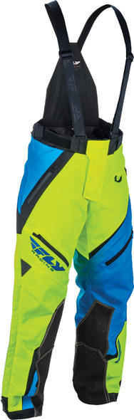 Fly Racing Snx Pro Snow Bike Pants Hi-Vis/Blue Xl 470-2081X