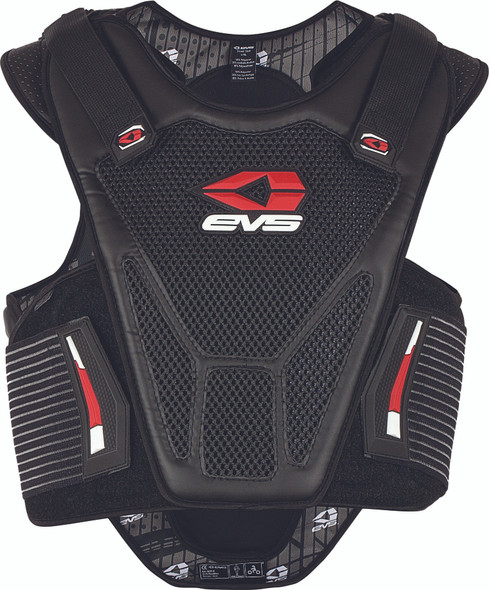 Evs Street Vest Black 2X 512201-0106