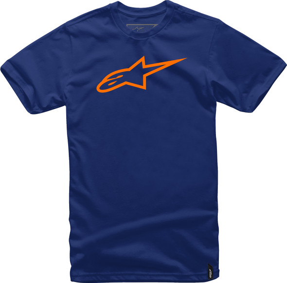 Alpinestars Ageless Tee Navy/Orange 2X 1032-72030-7032-2Xl