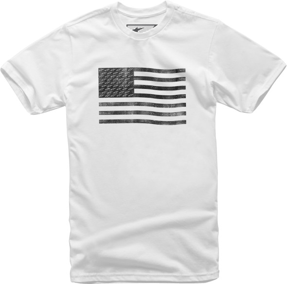 Alpinestars Flag Tee White 2X 1210-72026-20-2X