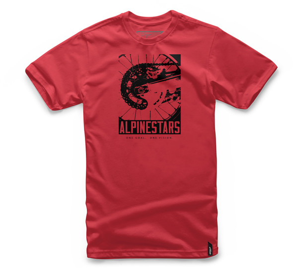 Alpinestars Spoker Tee Red 2X 1037-72068-30-2X