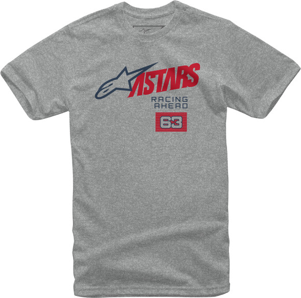 Alpinestars Title Tee Grey Heather 2X 1210-72000-1026-2Xl