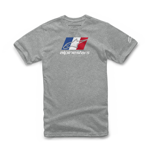 Alpinestars World Tour Tee Grey Heather Md 1211-72010-1026-M