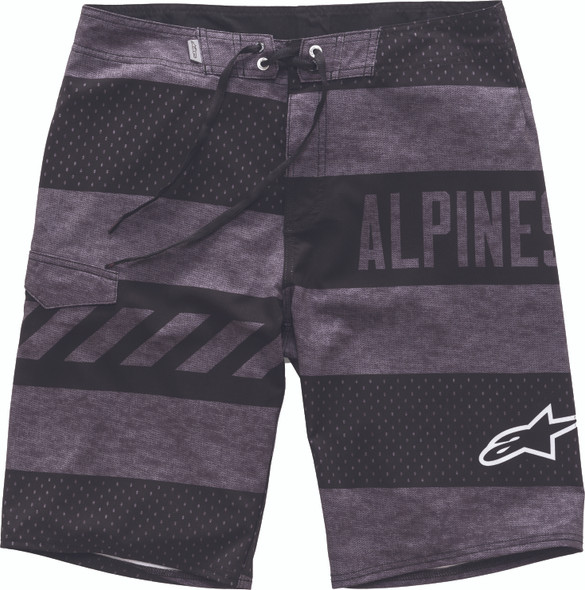 Alpinestars Insignia Boardshorts Charcoal Sz 32 1017-24003-18-32