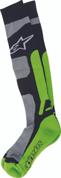 Alpinestars Tech Coolmax Socks Green Lg-2X 4702114-916-L/Xl