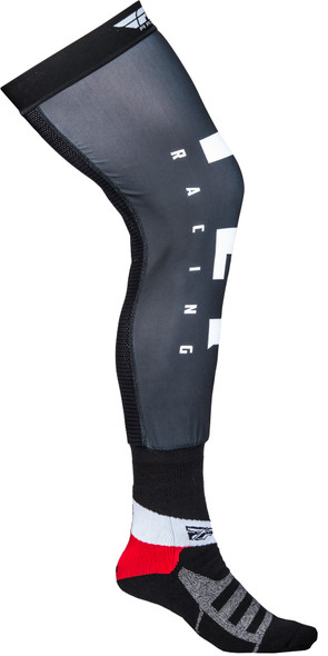 Fly Racing Fly Knee Brace Socks Black/White/Grey Lg/Xl Spx009491-A2