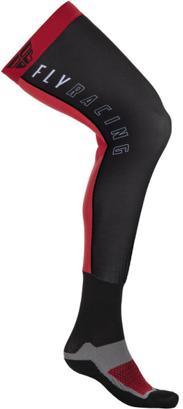 Fly Racing Knee Brace Sock Red/Black Sm/Md 350-0446S