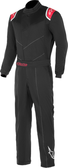 Alpinestars Universal Driving Suit Black/Red 2X 3357019-13-Xxl