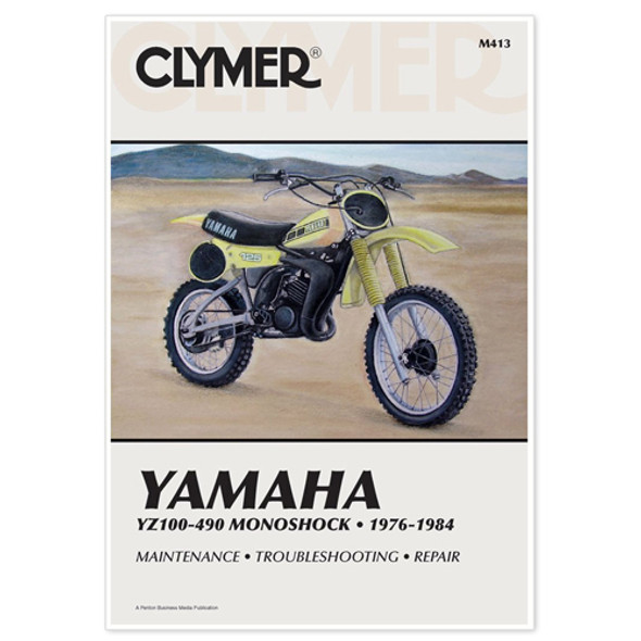 Clymer Manual Yam Yz100-490 Monoshock 76-84 Cm413