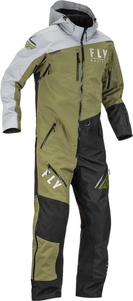 Fly Racing Cobalt Shell Monosuit Olive/Grey 2X 470-43532X