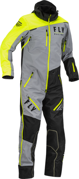 Fly Racing Cobalt Shell Sb Monosuit Black/Grey/Hi-Vis Md 470-4356M