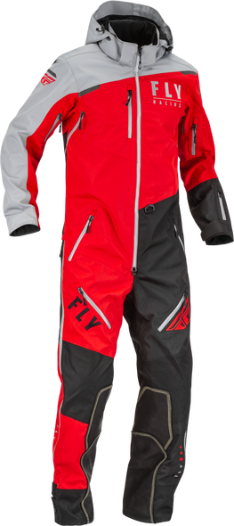 Fly Racing Cobalt Shell Sb Monosuit Red/Grey Md 470-4357M