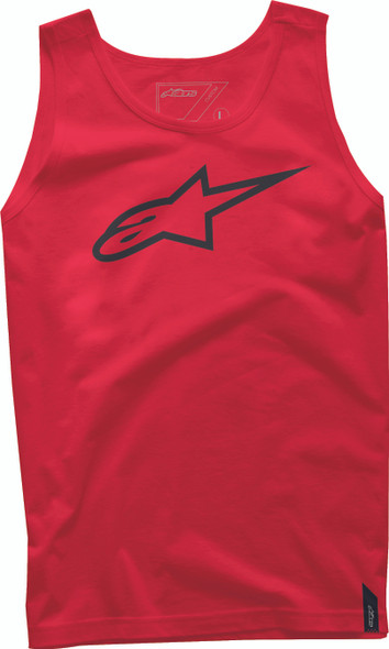 Alpinestars Ageless Tank Red/Black Lg 1024-74016-3010-Lg