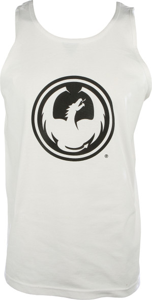 Dragon Icon Staple Line Tank White S 25122Sml.100