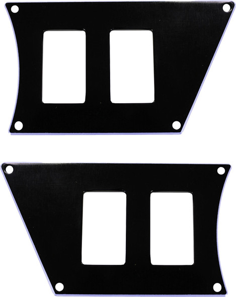 Modquad Dash 4-Switch Plate (Black) Rzr-Sp4-1K-Blk