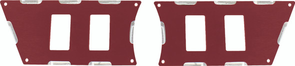 Modquad Dash 4-Switch Plate (Red) Rzr-Sp4-1K-Rd