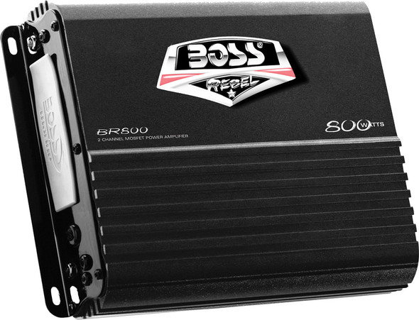Boss Audio 800W 2 Channel Amplifier Br800