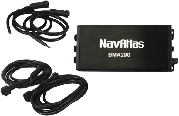 Navatlas 2 Channel Class D Amplifier 130W At 2 Ohm 90W At 4 Ohm Bma290