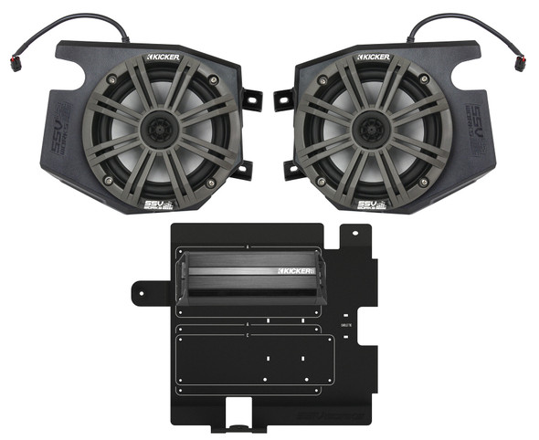 Ssv Works 2 Speaker Kicker Kit Rzr 900S 1000 1000S Turbo Rz3-2Krc