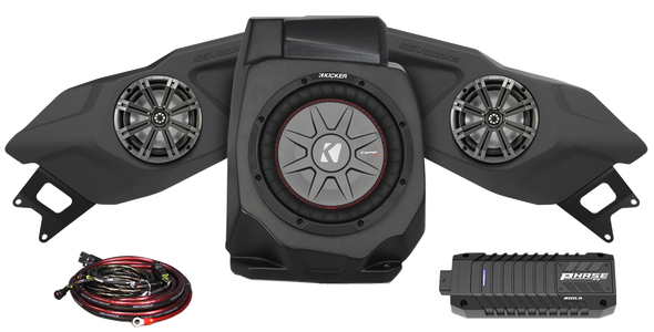Ssv Works 3 Speaker Plug And Play Kit Kicker Ride Command 220-Rz5-Q3Krc