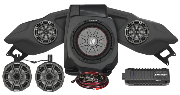 Ssv Works 5 Speaker Plug And Play Kit Kicker Ride Command 220-Rz5-Q5Krc