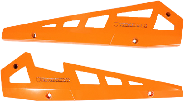 Pro Armor Rock Sliders Orange Pol P141221Or-446