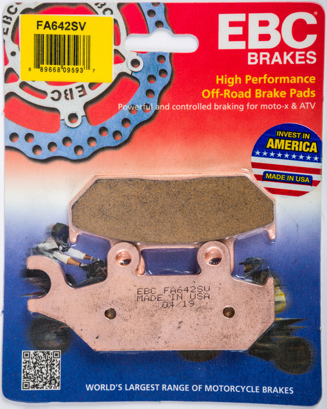 EBC Brake Pads Fa642Sv-Old Severe Duty Sv Series Fa642Sv-Old