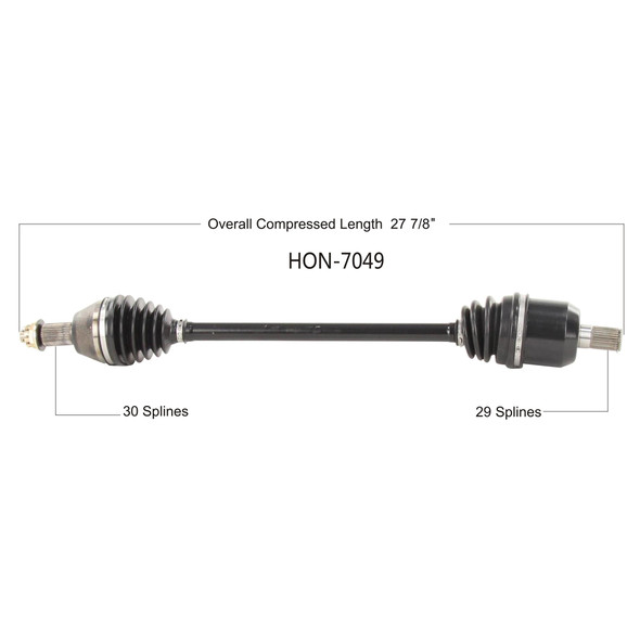 Open Trail Oe 2.0 Axle Rear Hon Hon-7049