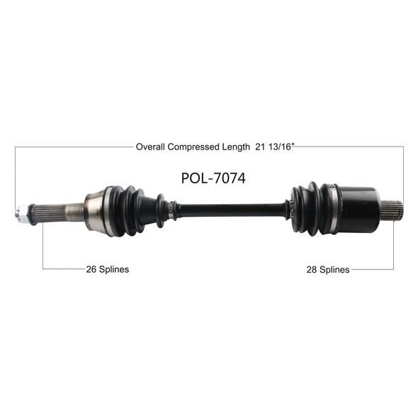 Open Trail Oe 2.0 Axle Rear Pol-7074