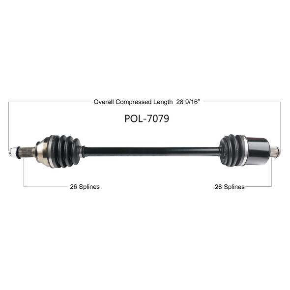 Open Trail Oe 2.0 Axle Rear Pol-7079