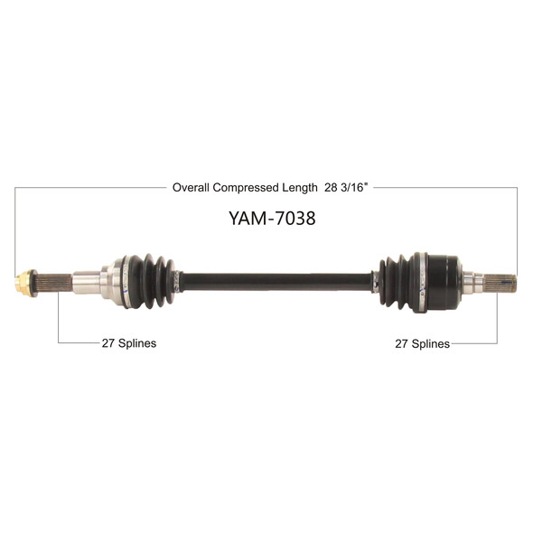 Open Trail Oe 2.0 Axle Yam-7038