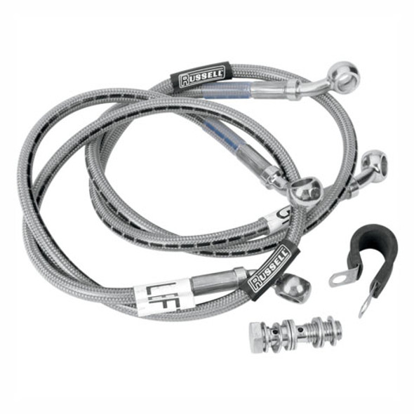 Russell Honda Front Brake Line Kit 91-94 Cbr600F2 Two-Line Racer R09356