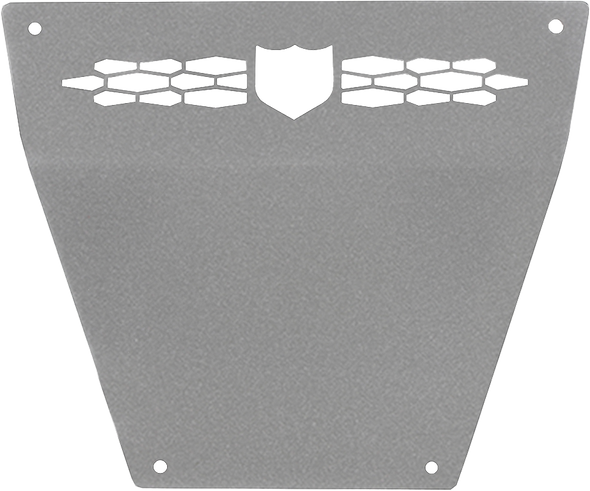 Pro Armor Front Race Skid Plate Sparkle Silver Metallic Pol P141P363Ssm