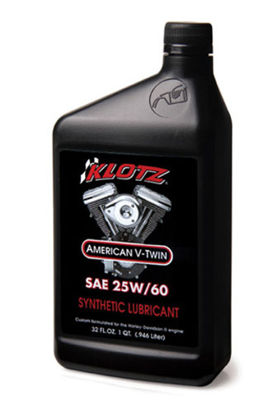 Klotz V-Twin 25W60 Oil (Qt) Kh-2560